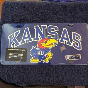 New Kansas Jayhawks License Plate